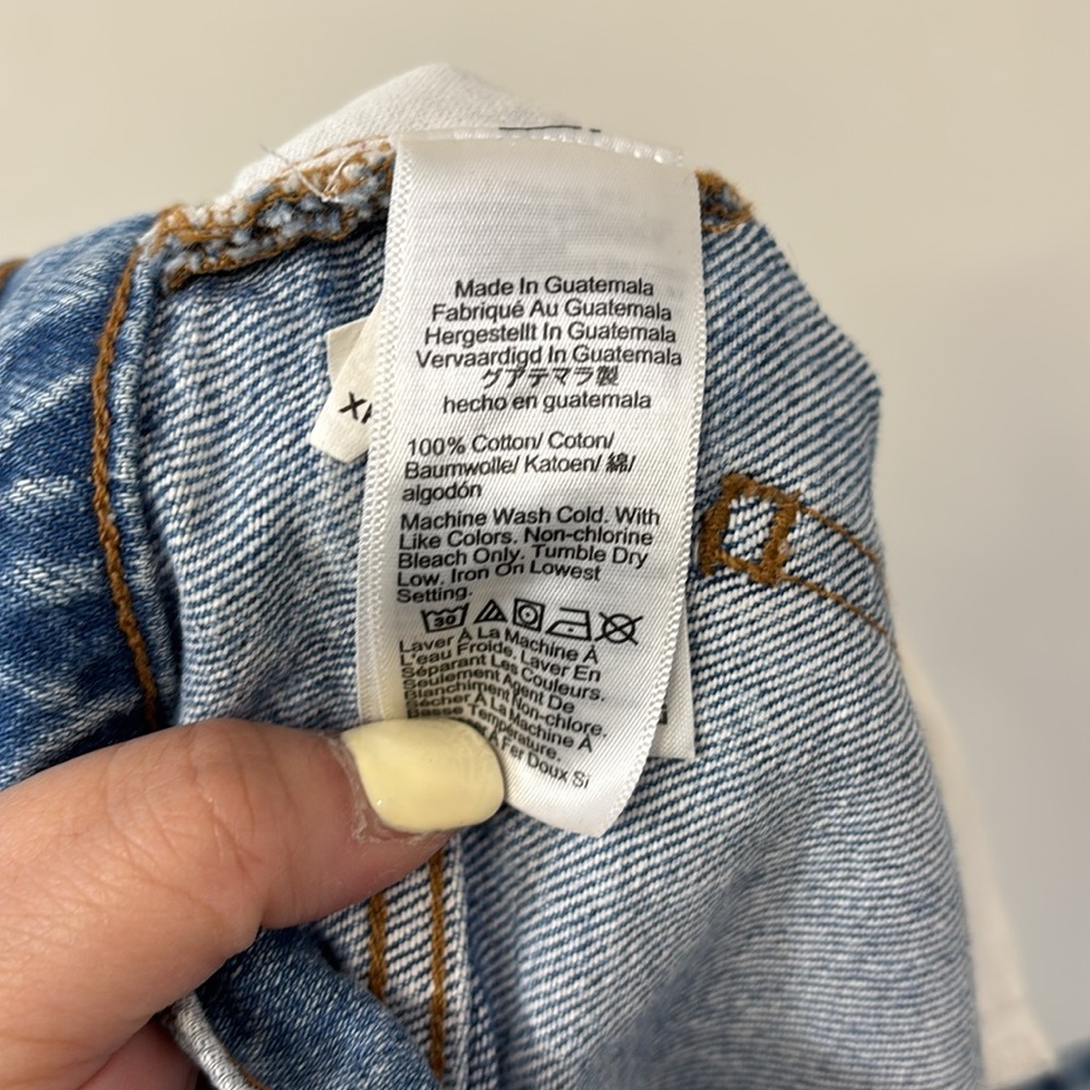 Madewell The Perfect Vintage Straight Jean Ferman Wash Size 26 - Picture 12 of 12